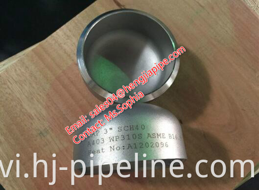 3'' SCH40 BW pipe cap